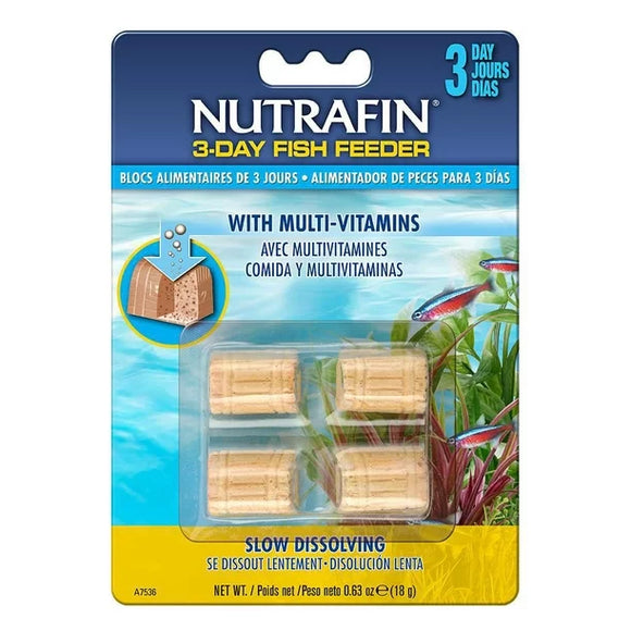 Nutrafin 3-day fish feeder