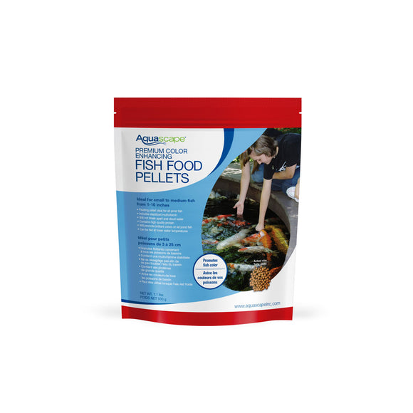 Aquascape Premium Color Enhancing Fish Food-Small pellet