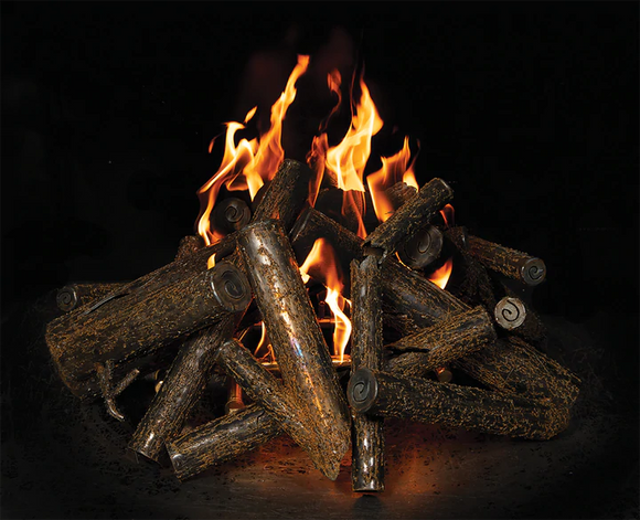 WARMING TRENDS STEEL LOG SET HANDCRAFTED TO FIT 24