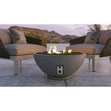 Firegear 39" Sanctuary 2 Round Gas Fire Pit with Spark Ignition Arctic (White)