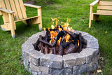 WARMING TRENDS STEEL LOG SET HANDCRAFTED TO FIT 24" FIRE PIT
