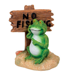 "No Fishing" Frog - Small