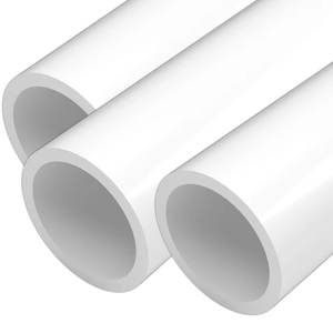 SHOW GLOSS 1-1/2" PVC PIPE 40" WHITE  (SCH 40)