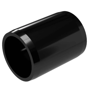SHOW GLOSS 1" PVC COUPLING BLACK (SCH 40)