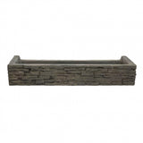 Aquascape Front-Spill Straight Stacked Slate Topper