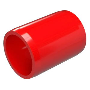 SHOW GLOSS 1.5" PVC COUPLING RED (SCH 40)