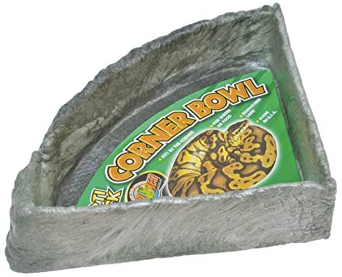 ZOO MED REPTI ROCK CORNER BOWL XLG (Used)
