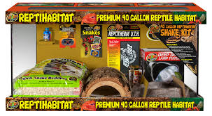 Zoo Med 40 Gallon ReptiHabitat Snake Kit Total Aquatics Inc