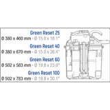 Sicce Green Reset 40 Filter w/20Watt UV for 1188-4755 gal Pond