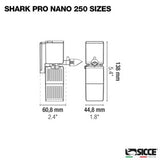 Sicce Shark Pro Nano 250 Internal Filter