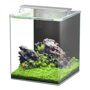 Aquatlantis Kubus Curve Glass Aquarium with LED - 65L