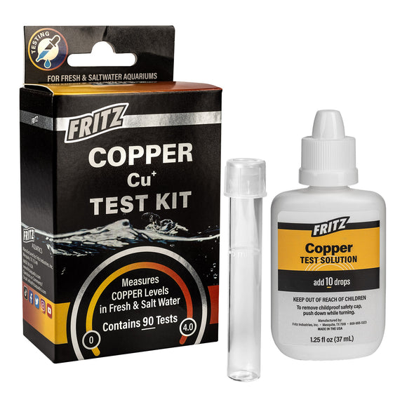 Fritz Aquatics Liquid Test Kit - Copper