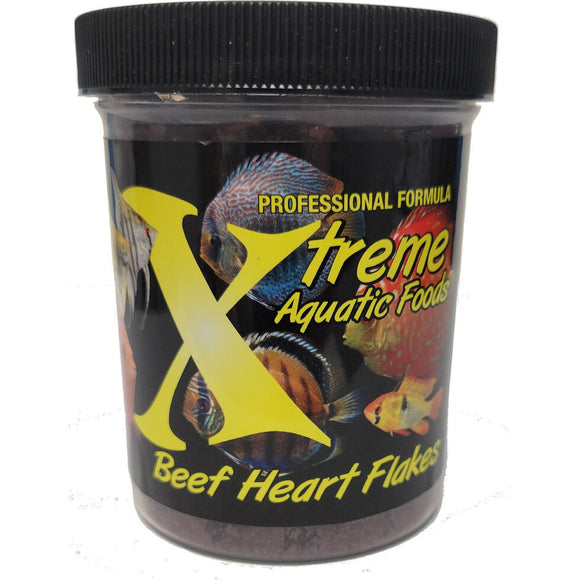 Xtreme Aquatic Foods - Beef Heart Flake 1oz