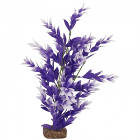 GloFish Plant Medium Purple/White