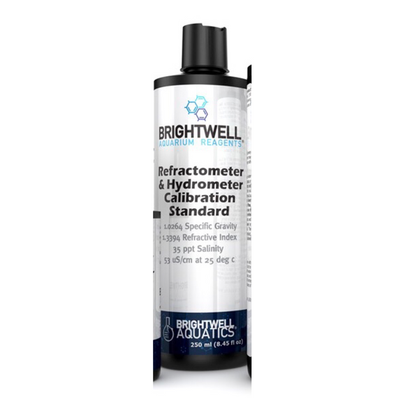 Brightwell Aquatics Refractometer and Hydrometer calibration Standard 250 ml