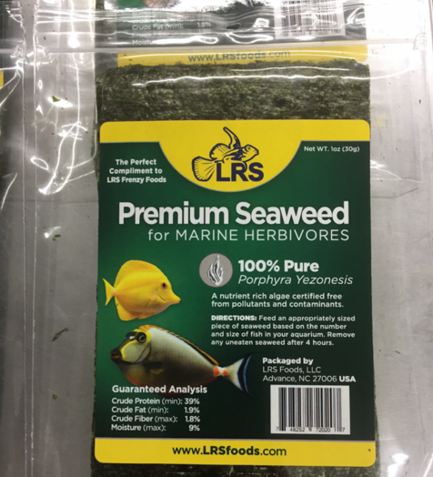 LRS Premium Seaweed 30g