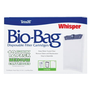 Tetra Whisper Md 12pk Bio-Bag