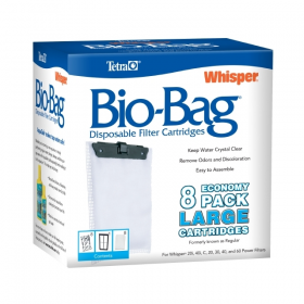 Tetra Whisper Lg 8pk Bio-Bag