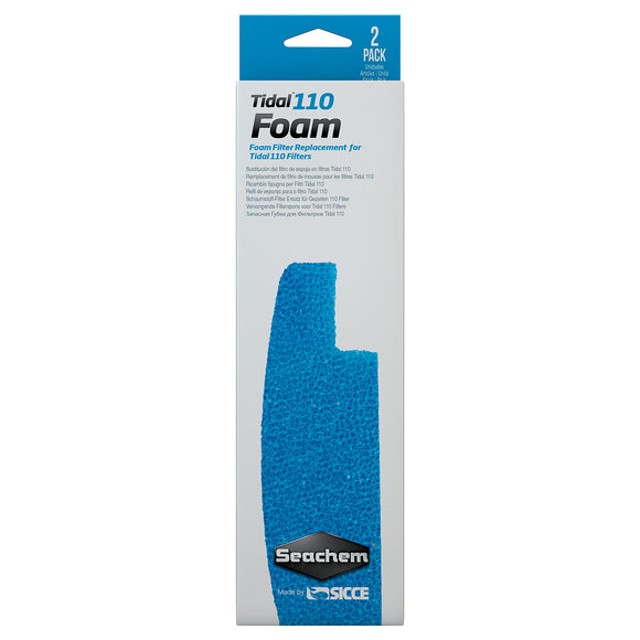 Seachem Tidal 110 Foam 2 Pack