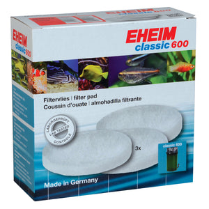 EHEIM classic 600 (2217) fine foam filter pad ( 3 pieces)