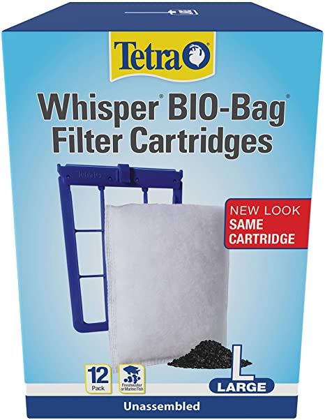 Tetra whisper 12 pack large cartridges Unassembled