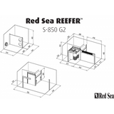 Red Sea Reefer-S 850 G2+ - White