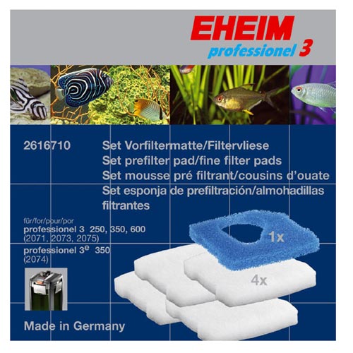 Eheim Filter Pad Set for 2071-2075/2074 - 5 pk