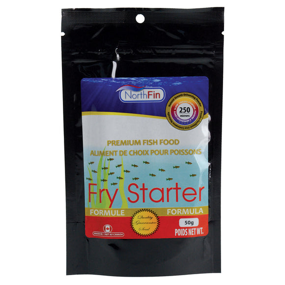Fry Starter Formula - 250 Microns Slow Sinking Powder - 50 g
