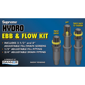Danner Supreme Hydro Ebb & Flow Kit