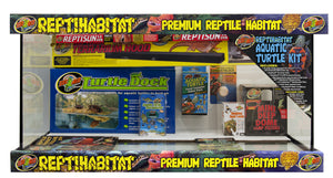 Zoo Med 40 Gallon ReptiHabitat Aquatic Turtle Kit – Total Aquatics