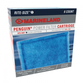Marineland Penguin Rite-Size Cartridge C 6pk