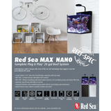 Red Sea Max Nano with ReefLED 50 - Black