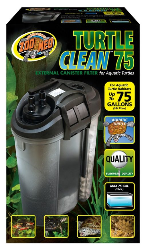Zoo Med Turtle Clean External Canister Filter - 75 gal
