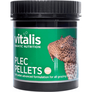 Vitalis Aquatic Nutrition Plec Pellets 8mm 120g – Total Aquatics Inc.