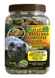 Zoo Med Natural Grassland Tortoise Food	8.5 oz/15 oz
