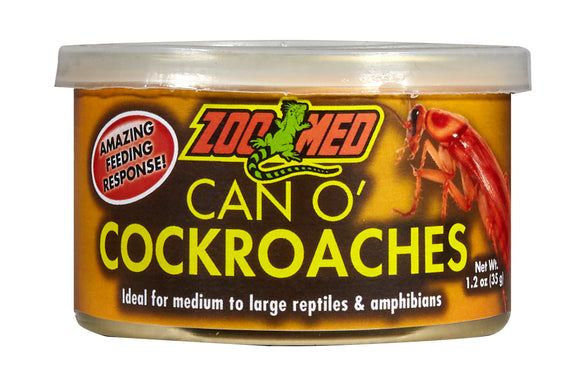 ZOO MED CAN O COCKROACHES