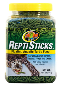 Zoo Med ReptiSticks Floating Aquatic Turtle Food