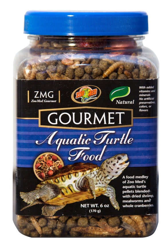 Zoo Med Gourmet Aquatic Turtle Food		6 oz/11 oz