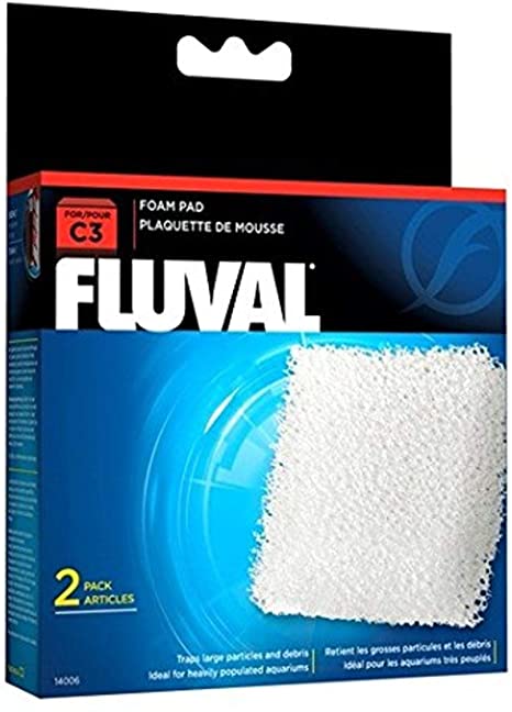 Fluval C3 2 pack foam pad