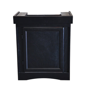 Monarch Cabinet Stand - Black - 24" x 12"