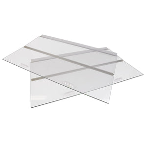 Seapora Glass Canopy - 84" x 24"