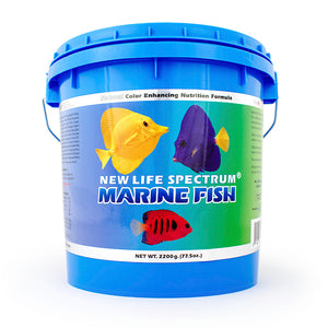 New Life Marine Fish Regular Pellet Sinking 1mm-1.5mm 2200g