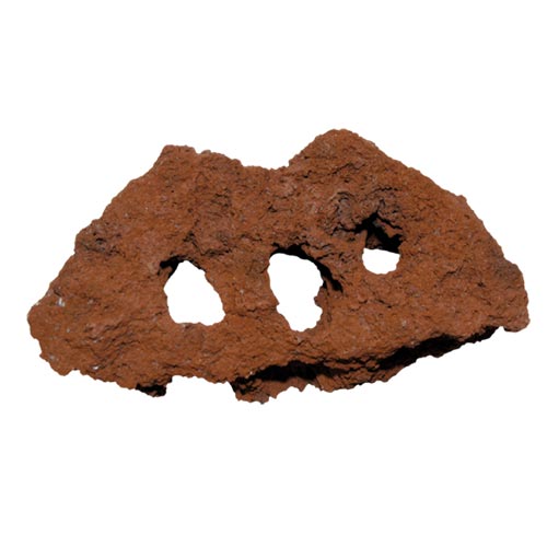 Feller Stone Carved Lava Rock - 3 Hole - Medium - 6 pk (Box)
