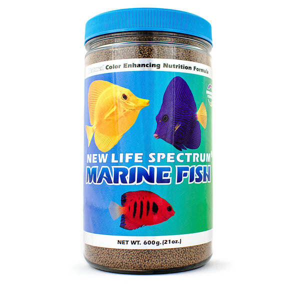 New Life Marine Fish Regular Pellet Sinking 1mm-1.5mm 600g