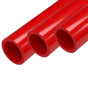 SHOW GLOSS 1" PVC PIPE 40" RED (SCH 40)