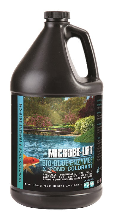 Microbe-Lift Bio-Blue Enzymes & Pond Colorant - 1 gal