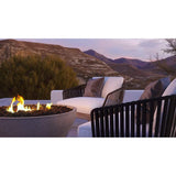 Firegear 30" Sanctuary 3 Round Gas Fire Pit WITH SPARK IGNITION (White)