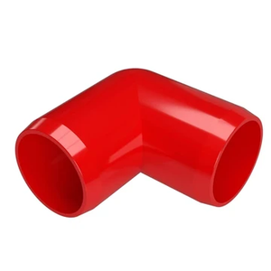 SHOW GLOSS 1-" PVC 90 DEGREE RED (SCH 40)