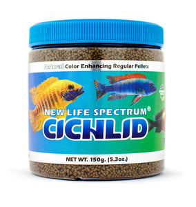 New Life Cichlid Regular Pellet Sinking 1mm-1.5mm 150g