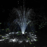 Oase Floating Fountain With LED Lights - 1/4 HP